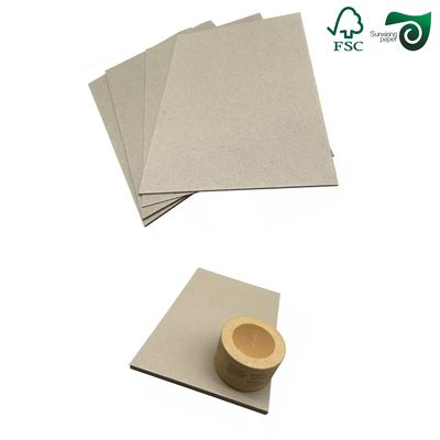 FSC Certified 1200gsm Uncoated Book Binding Board For Photo Frames  Recycled Pulp Material