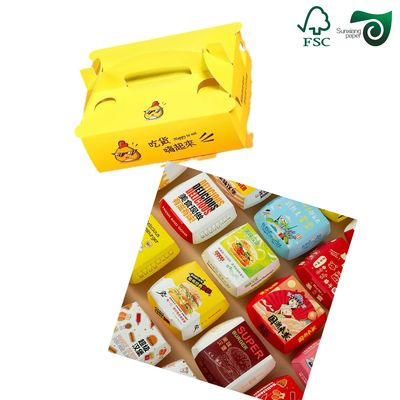 Tear Resistant CCKB Clay Coated Kraft Back Paperboard For Disposable Takeout Food Boxes