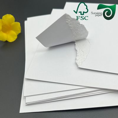 FSC 400g C1S Glossy Coated White FBB Folding Box Board High Stiffness Recyclable