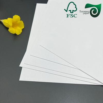 FSC 270gsm Single Side Coated FBB Board 42 29.5 Inch High Stiffness Frozen Food Grade Board