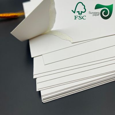 Super White Absorbent Coaster Paper 0.4mm 0.6mm Beermat Base Paper