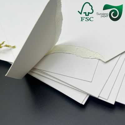 Super White Absorbent Coaster Paper 0.4mm 0.6mm Beermat Base Paper