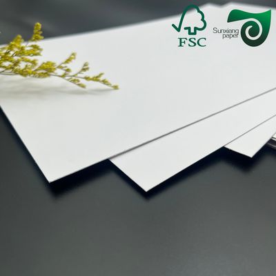 FSC 270gsm Single Side Coated FBB Board 42 29.5 Inch High Stiffness Frozen Food Grade Board