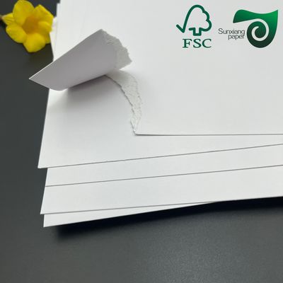 FSC Food Grade Single Sided Coated White Board  235gsm For Food Packaging Solution
