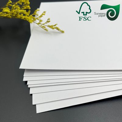 FSC Certified Single Side Clay Coated Food Grade FBB Paper Board 215gsm 295gsm For Medicine Boxes