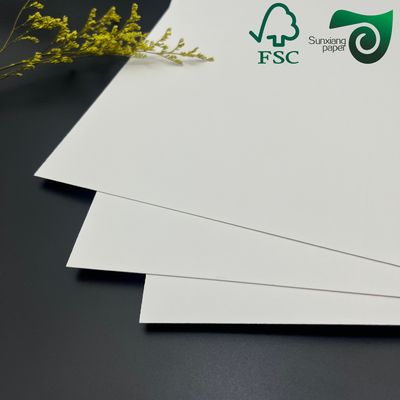 FSC Certified Single Side Clay Coated Food Grade FBB Paper Board 215gsm 295gsm For Medicine Boxes