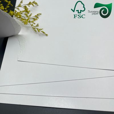 FSC 200gsm 335gsm Waterproof C1S Art Paper  Food Grade For Takeaway Boxes