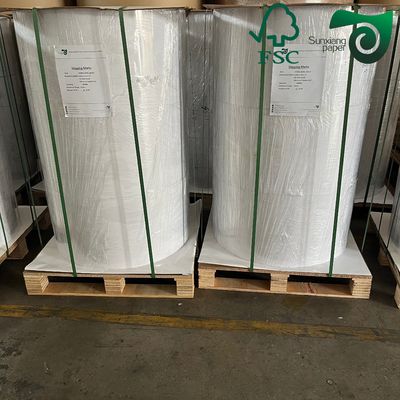 FSC 40gsm Food Grade Sugar Sachet Package Paper Roll 1100mm For Instant Coffee