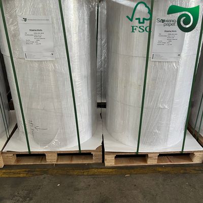 FSC 200gsm Bowl Base Paper  100% Virgin Wood Pulp Single Side PE Coated