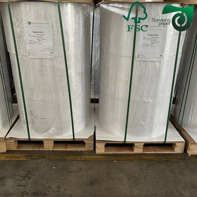 FSC 70gsm White Kraft Paper For Carrier Bags High Strength 800mm 1000mm