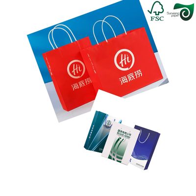 FSC Uncoated Woodfree White Paper  180gsm Wholesale For Shopping Bag Manufacturing