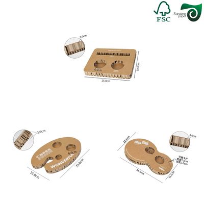 1mm E And F Flute Uncoated Brown Corrugated Board For Packaging Boxes Corrugated Cardboard