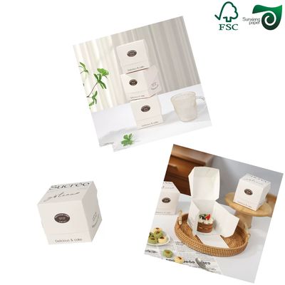 260gsm Heat Resistant PET Coated White Cardboard For Toasting Food Grade Paper Board
