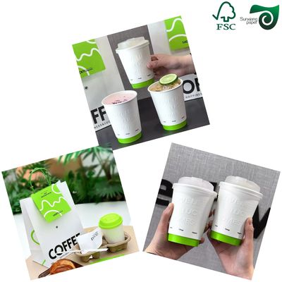 130gsm White Cardboard Recycled Fibers Wood Pulp In Sugarcane Paper For Cup