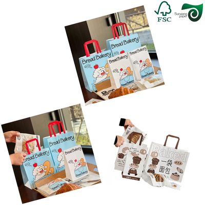 FSC Certified Food Safe White Kraft Paper 50gsm 10g PE Coating Waterproof Oil Proof Paper