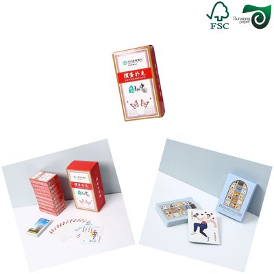FSC 240gsm 270gsm Smooth Playing Card Paper  For Entertainment