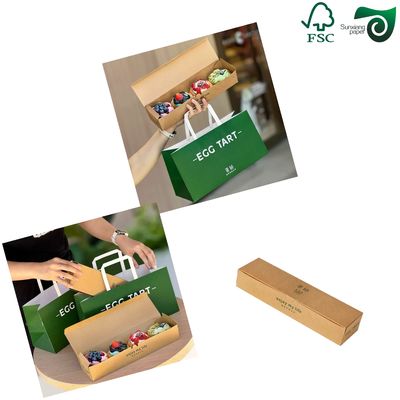 FSC Certified  High Density Brown Kraft Paper 300gsm 350gsm Food Grade Packaging Solution