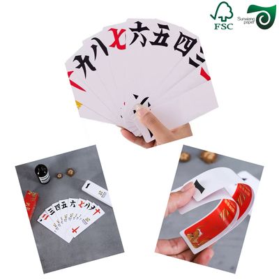 FSC High End Playing Card Cardstock 310gsm  High Opacity Black Core
