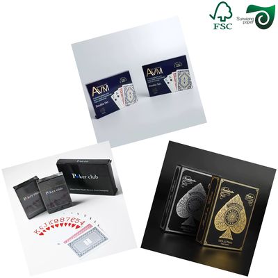 C2S Glossy Playing Card Board 310gsm With Blue Or Black Core For Poker