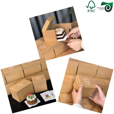 FSC 350gsm 400gsm High Density Kraft Paper Sheets  Specialized For Food Packaging