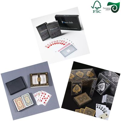 FSC 290g 300g Black Core Double Coated Playing Card Board  71cm 95cm