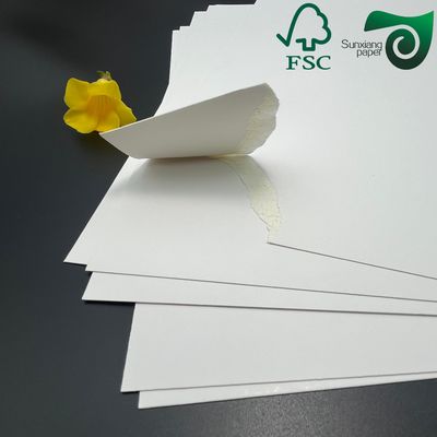 FSC 2mm Double Sided Smooth White Coated Cardboard Virgin Cellulose For Premium Gift Packaging