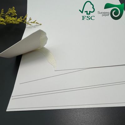 High Bulk GC1 Coated FBB Board 260gsm 325gsm Food Grade White Paperboard