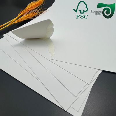 FSC 2mm Double Sided Smooth White Coated Cardboard Virgin Cellulose For Premium Gift Packaging