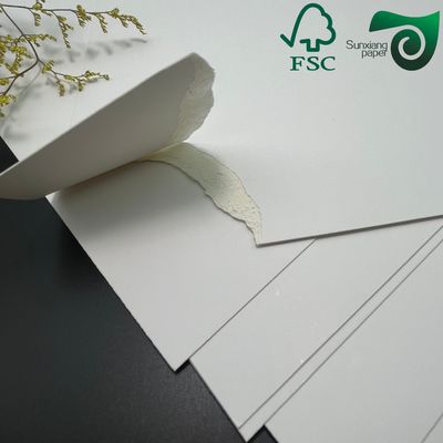 High Bulk GC1 Coated FBB Board 260gsm 325gsm Food Grade White Paperboard