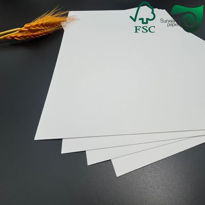 FSC GC1  GT1 White Coated One Side Board 250gsm 400gsm For Luxury Packaging