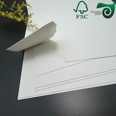 FSC GC1  GT1 White Coated One Side Board 250gsm 400gsm For Luxury Packaging