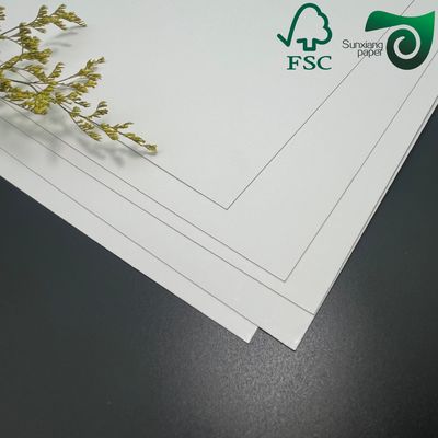 250G 300G Ivory Board SBS Paper Board One Side Coated White Sheets FSC