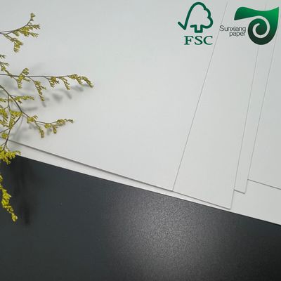 250G 300G Ivory Board SBS Paper Board One Side Coated White Sheets FSC