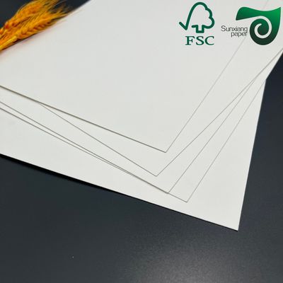 FSC C1S Folding Box Board 215gsm 220gsm  White For Cigarette Carton Packaging