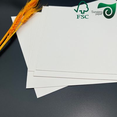FSC GC1  GT1 White Coated One Side Board 250gsm 400gsm For Luxury Packaging