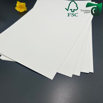 FSC C1S Folding Box Board 215gsm 220gsm  White For Cigarette Carton Packaging