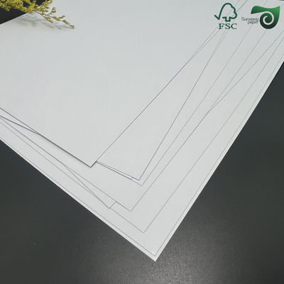 FSC Double Side Coated Light Proof Poker Paper Board  310gsm Black Core 70cm 100cm