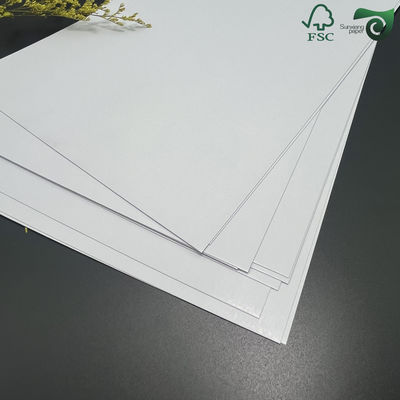 FSC 110lb  300gsm Cover Cardstock White Glossy Printable Paper For Playing Cards