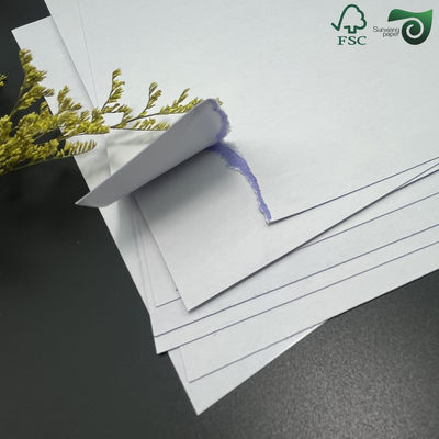 FSC 280gsm 300gsm 310gsm Double Coated Paper  Blue Black Core For Anti Counterfeiting