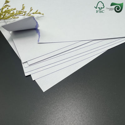 FSC 280gsm 300gsm 310gsm Double Coated Paper  Blue Black Core For Anti Counterfeiting
