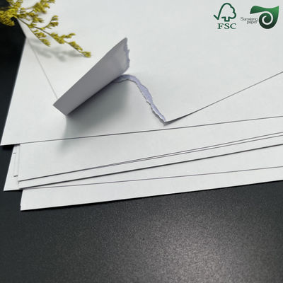 FSC Certified 290gsm Blue core Double Sided Glossy Laser Printing Paper For Trading Game Cards