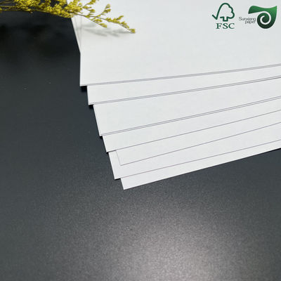 FSC Game Playing Card Paper 300gsm Blue Core Stock  Blank Black Core Cardboard 71cm 95cm