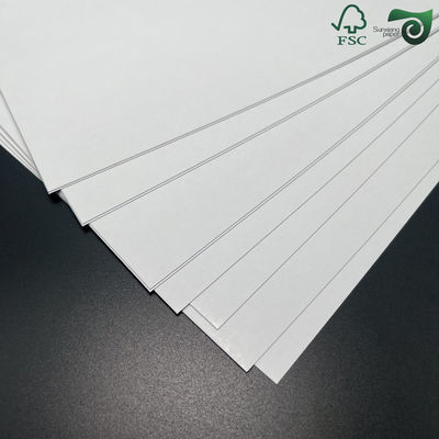 52cm 74cm White Blue Core Playing Card Paper C2S Glossy For DIY Game Cards