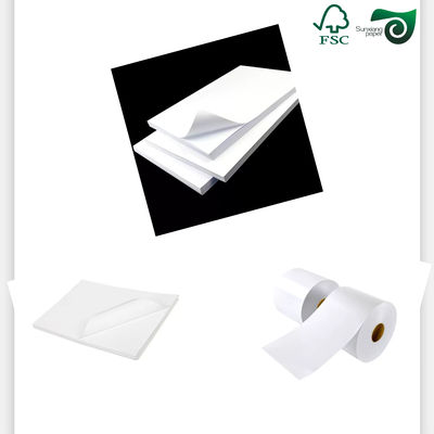 FSC High Gloss White C1S  Coated One Side  Art Paper  70gsm 80gsm For Product Labels