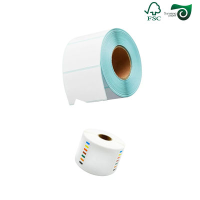 FSC 80gsm 90gsm Single Sided Coated High Gloss White Paper  For Label   Packaging Applications