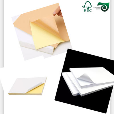 FSC 60gsm 70gsm C1S Gloss Coated White Label Printing Paper