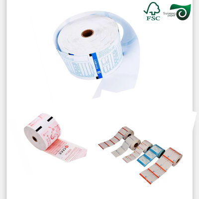 FSC Certified White Glassine Paper 60gsm 80gsm For Self Adhesive Stickers Labels