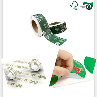 FSC 65gsm 70gsm 80gsm Wet Strength White Paper  Beverage Label Packaging