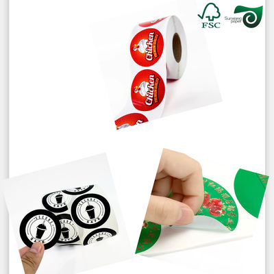 FSC Certified 75gsm 90gsm Semi Glossy Self Adhesive Sticker Paper Medicine Label Grade