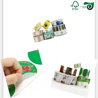 FSC C1S Glossy Coated Paper  100gsm Smooth Board With Excellent Ink Absorption
